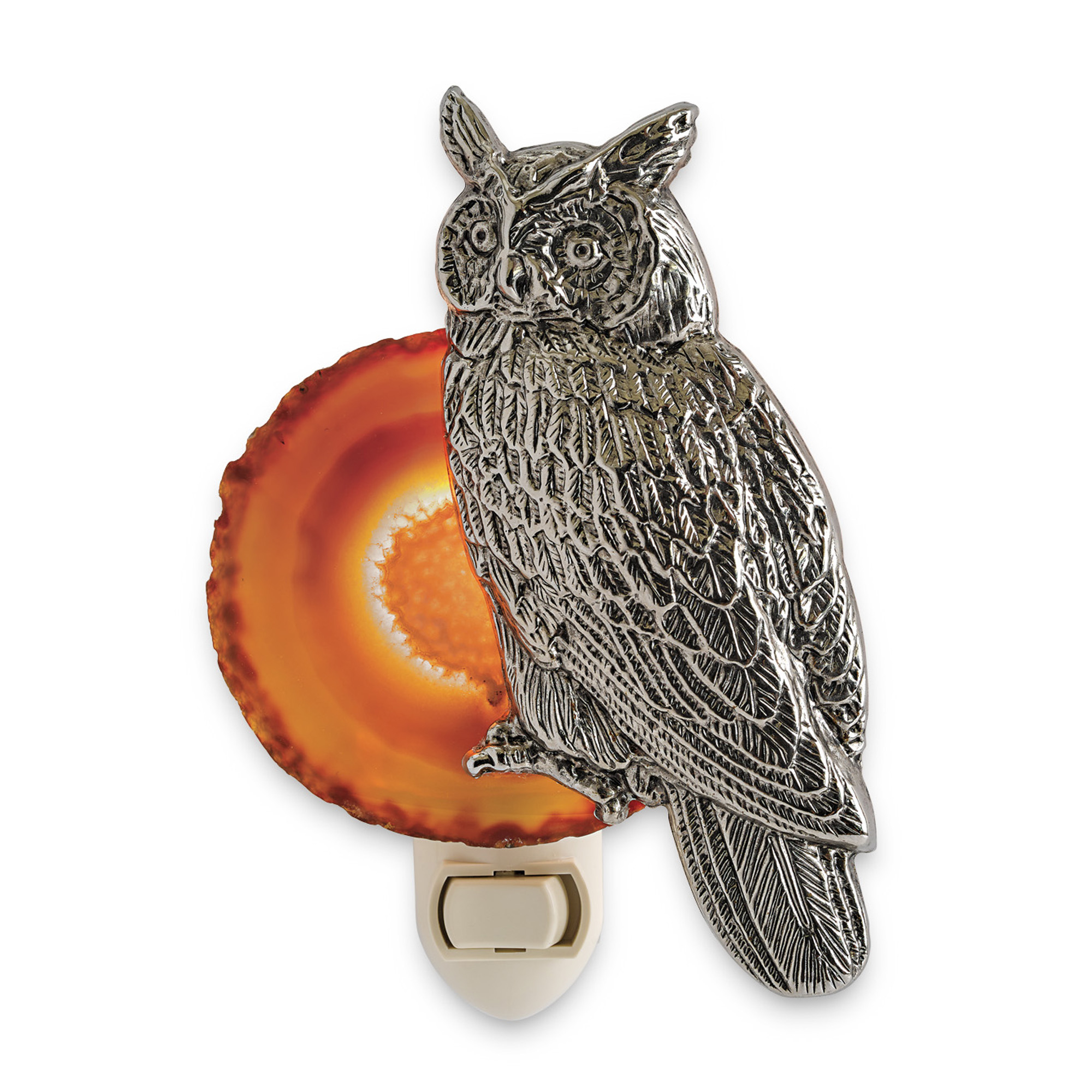 Owl Nightlight With Agate Gump's