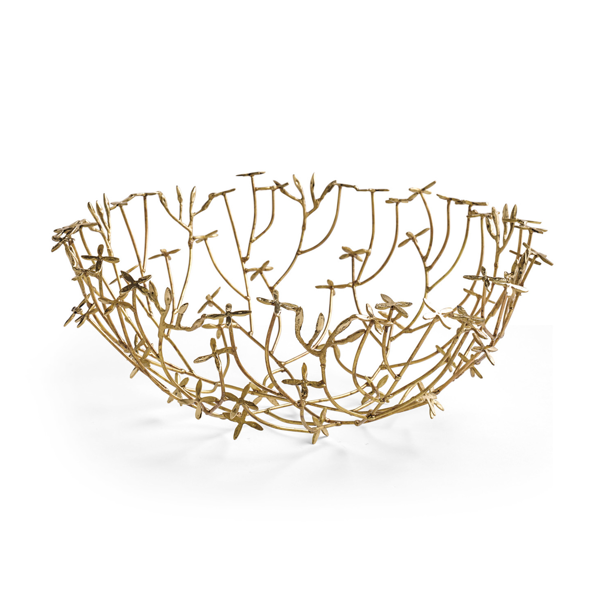 Flower Brass Bowl Gump's