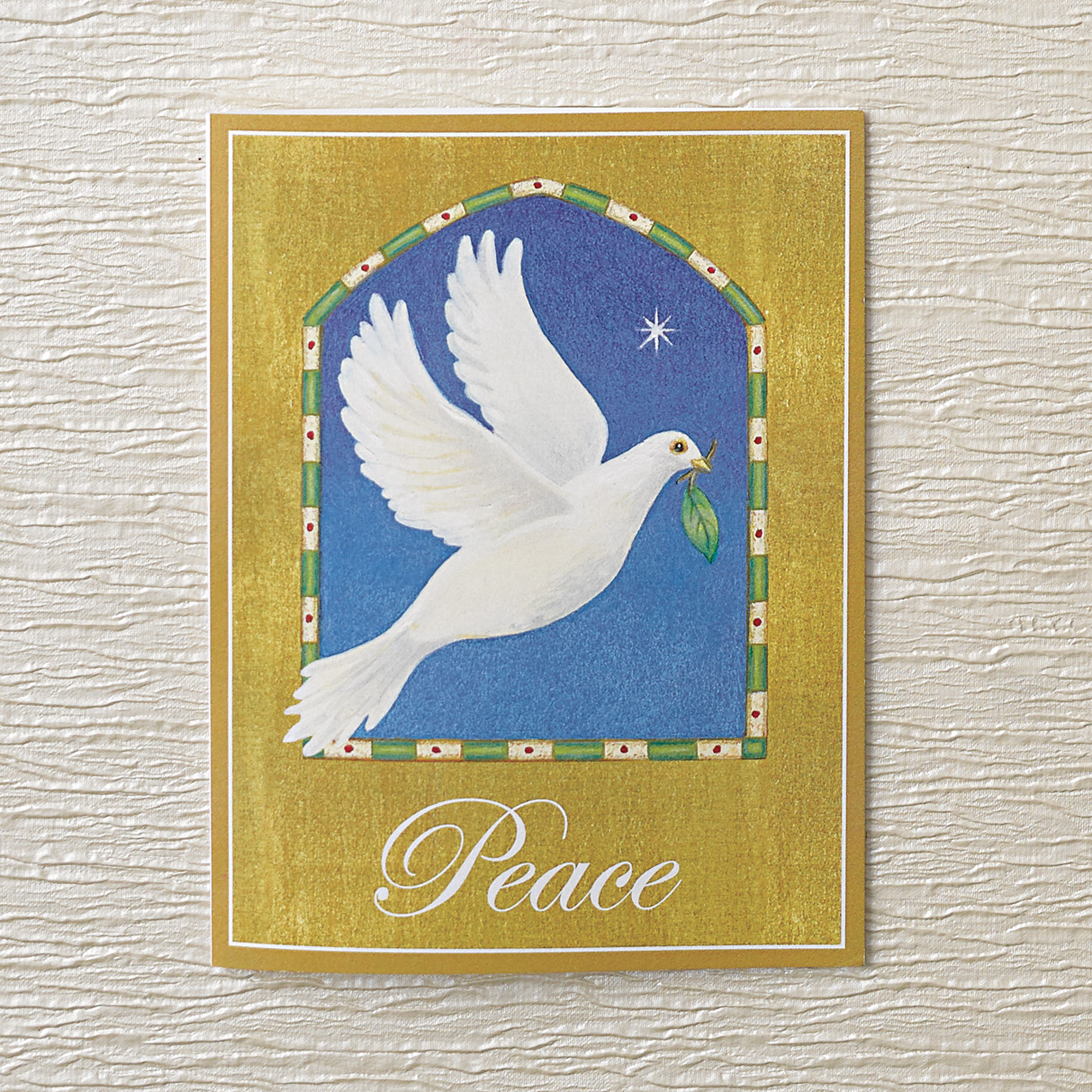 Caspari Dove Of Peace Christmas Cards Gump's