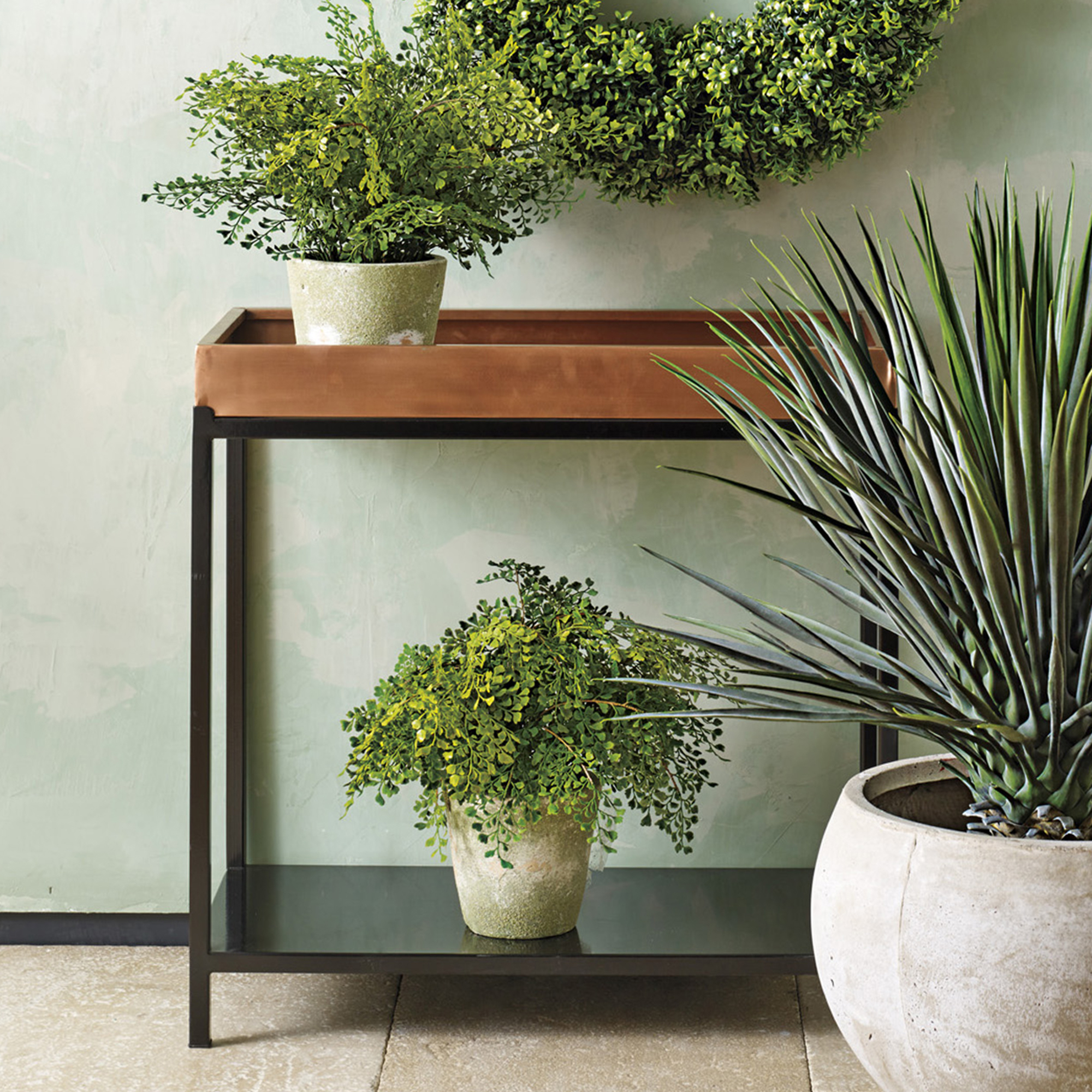 Copper Plant Stand Gump's