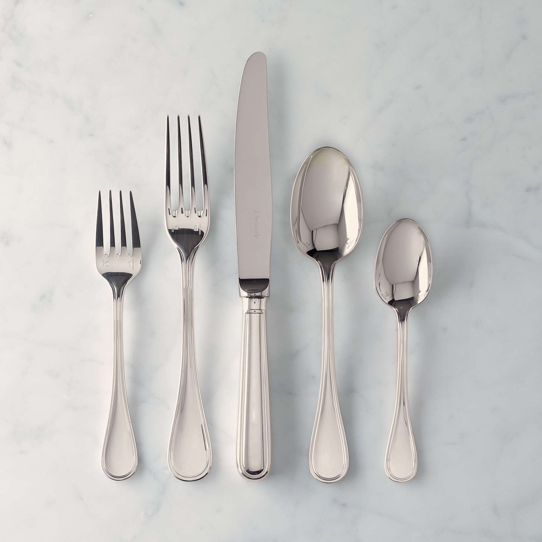 Christofle Albi Silver Plate Flatware Gump's