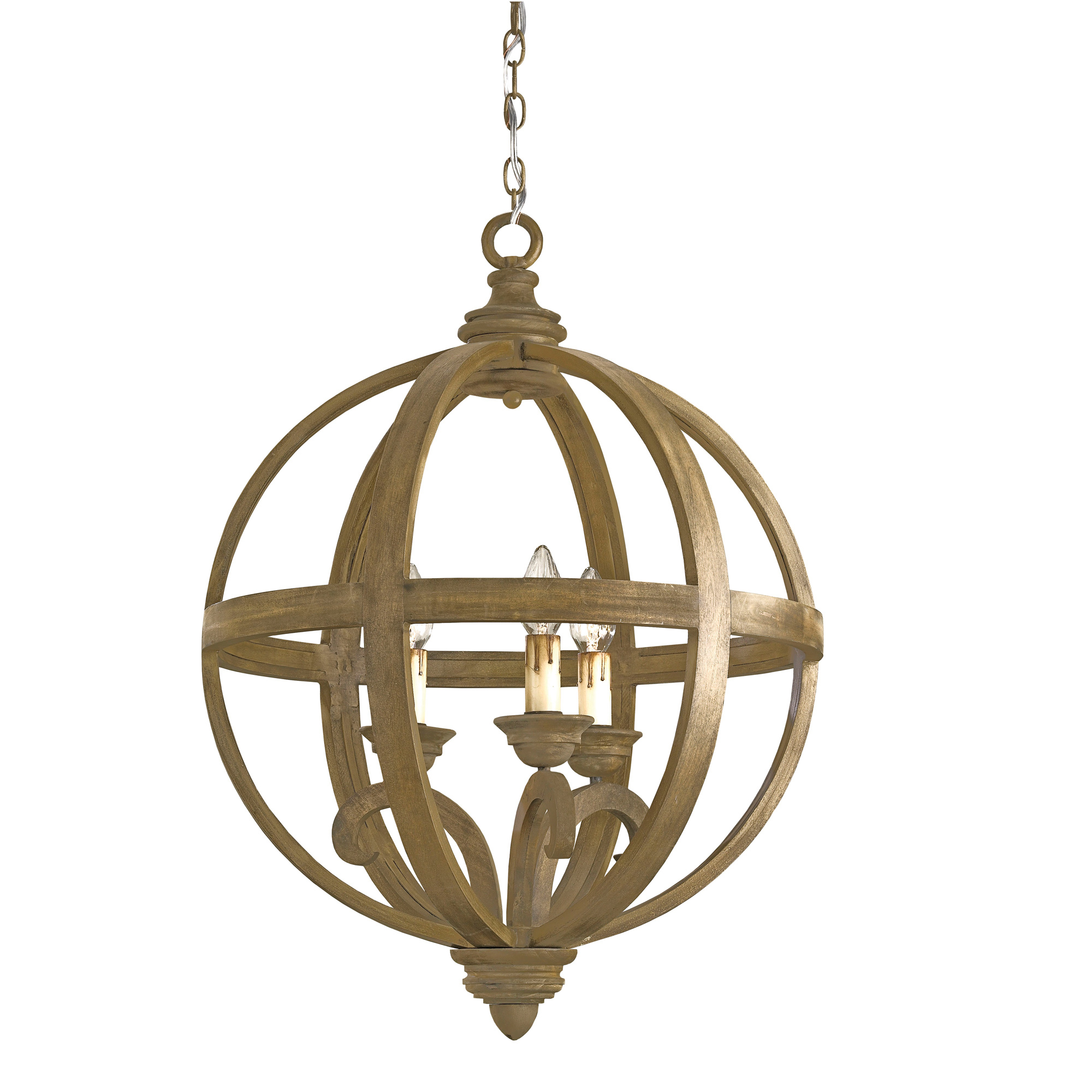 Currey & Company Axel Orb Chandelier Gump's