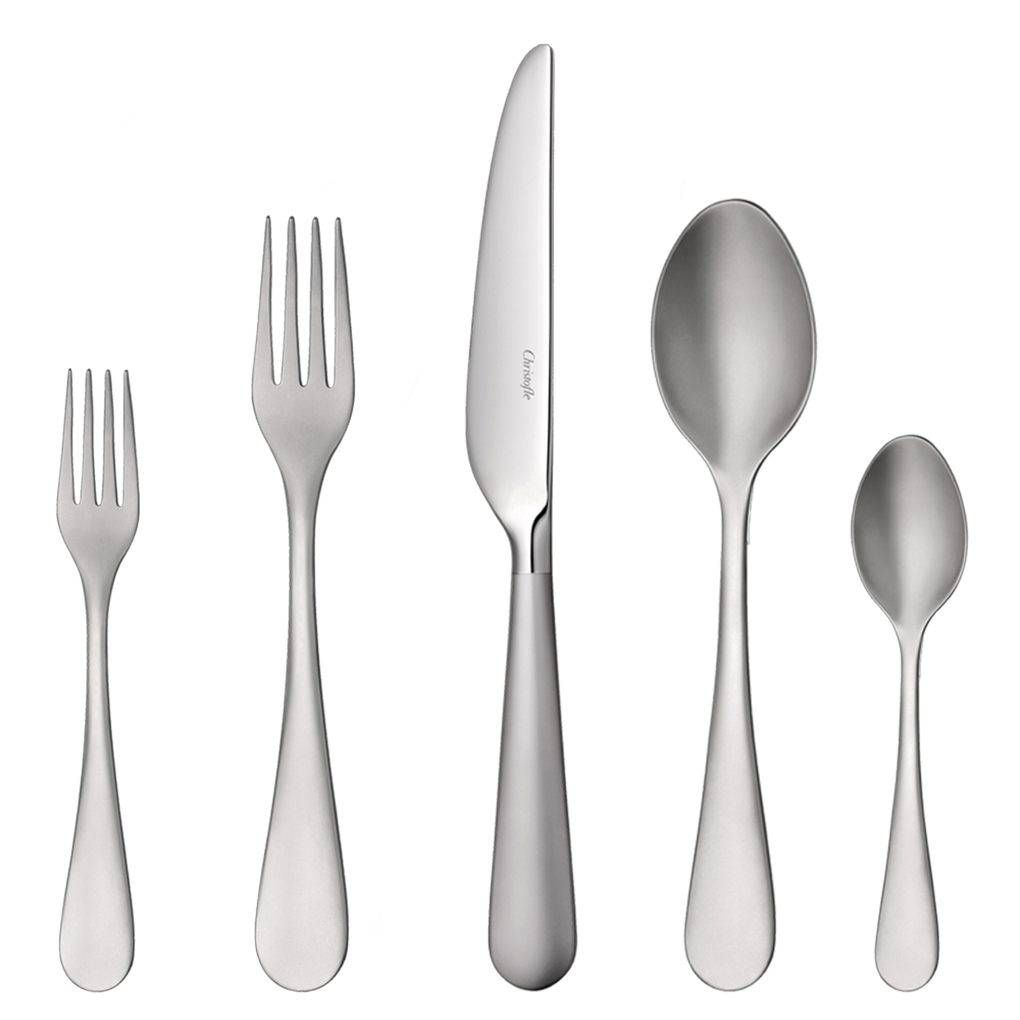 Christofle 5Piece Origine Matte Flatware Set Gump's