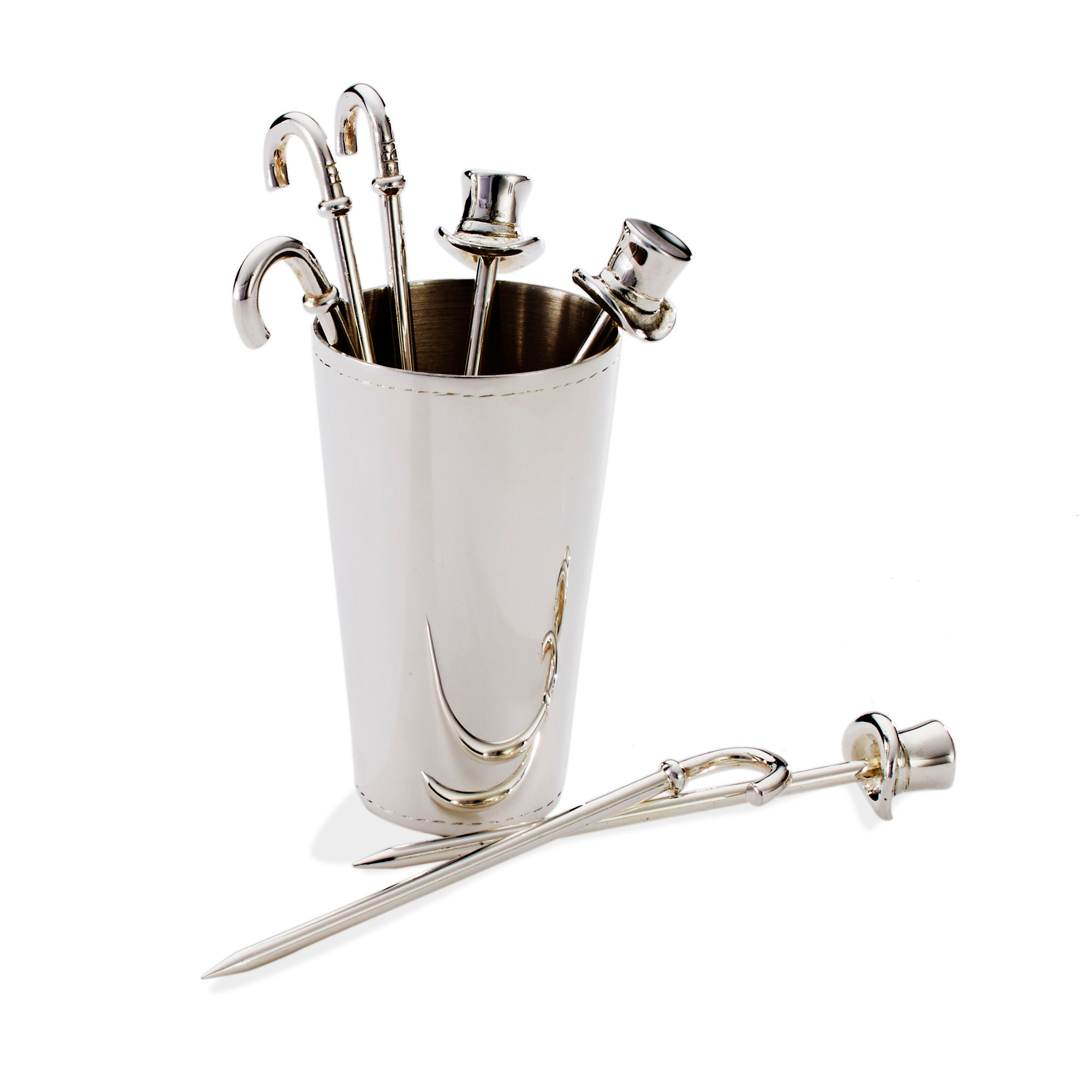 Ralph Lauren Top Hat Cocktail Picks, Set of 6 Gump's