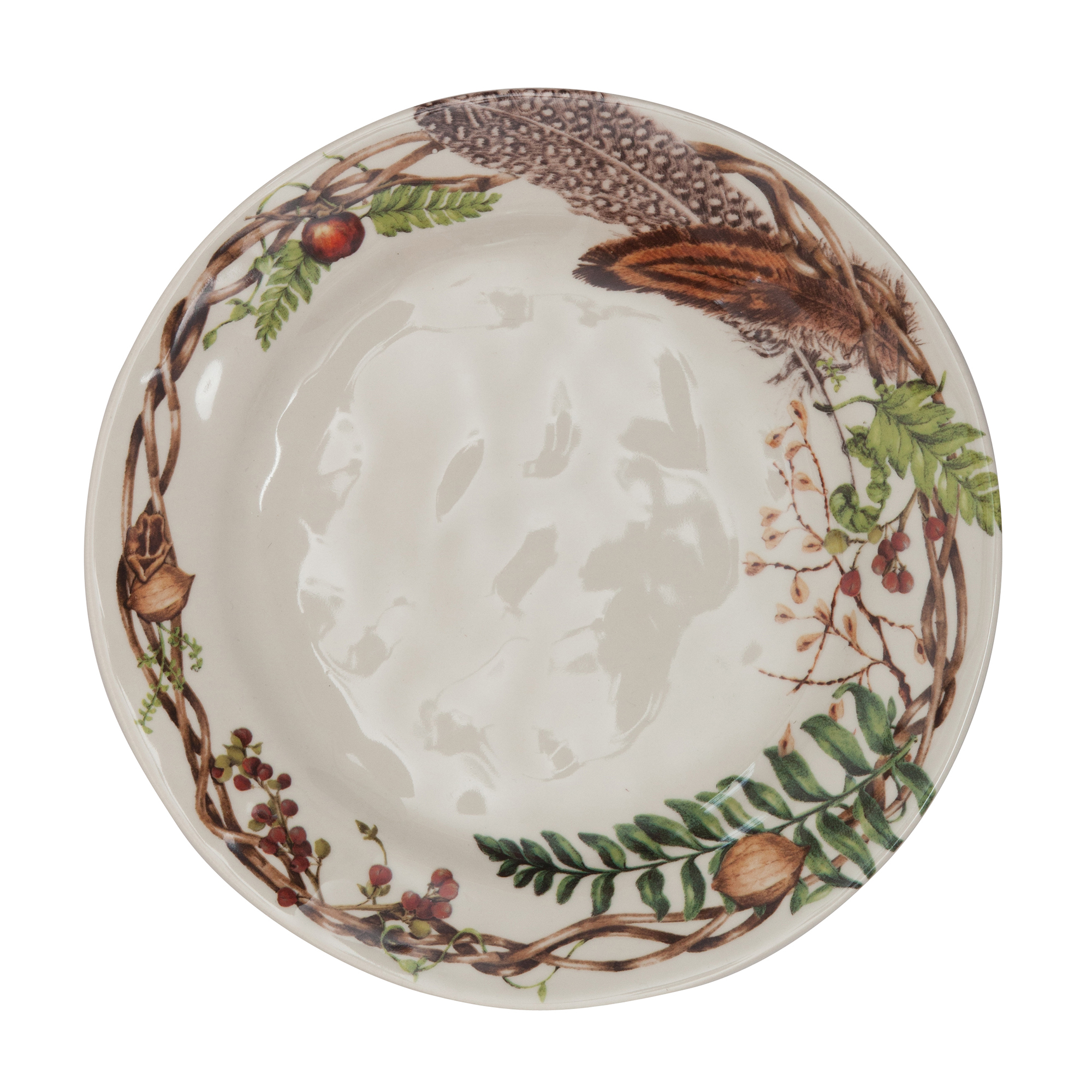 Juliska Forest Walk Dinner Plate, Café au Lait Gump's