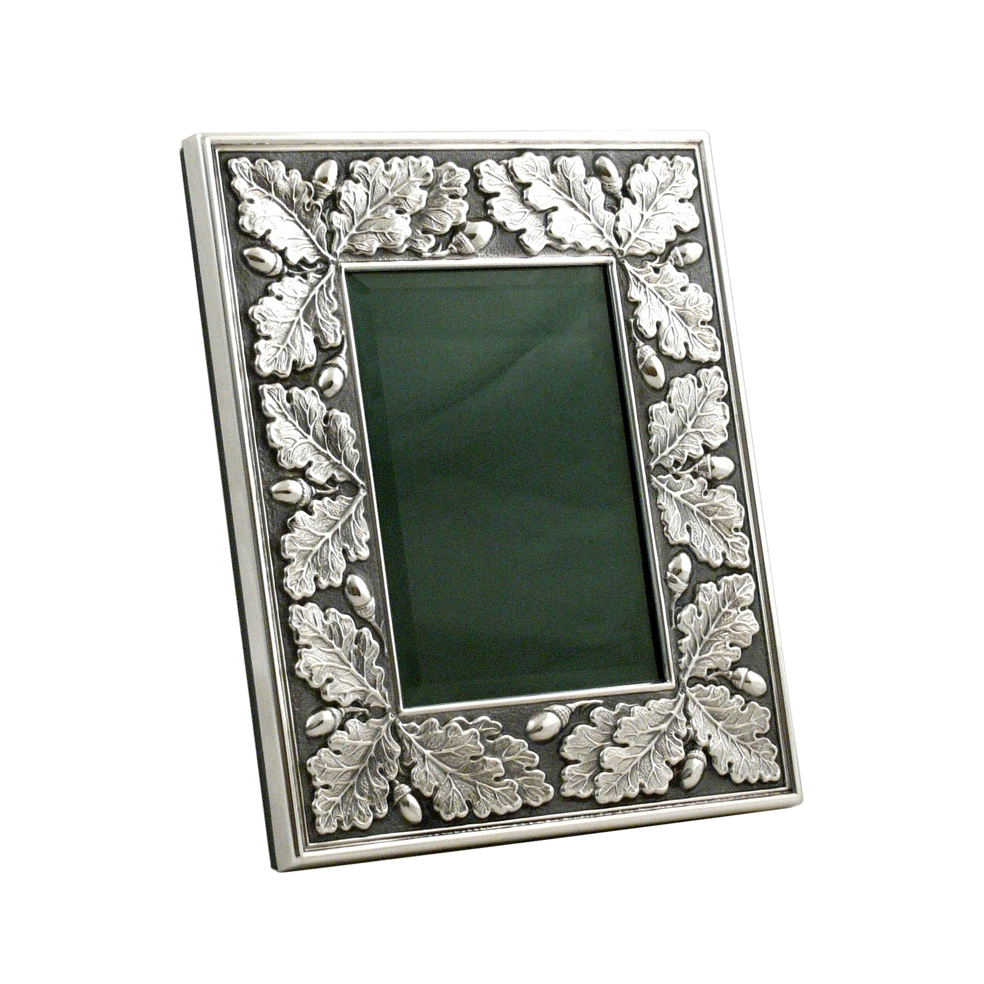 Buccellati Oak Leaf & Acorn Sterling Silver Frame, 3 x 5 Gump's