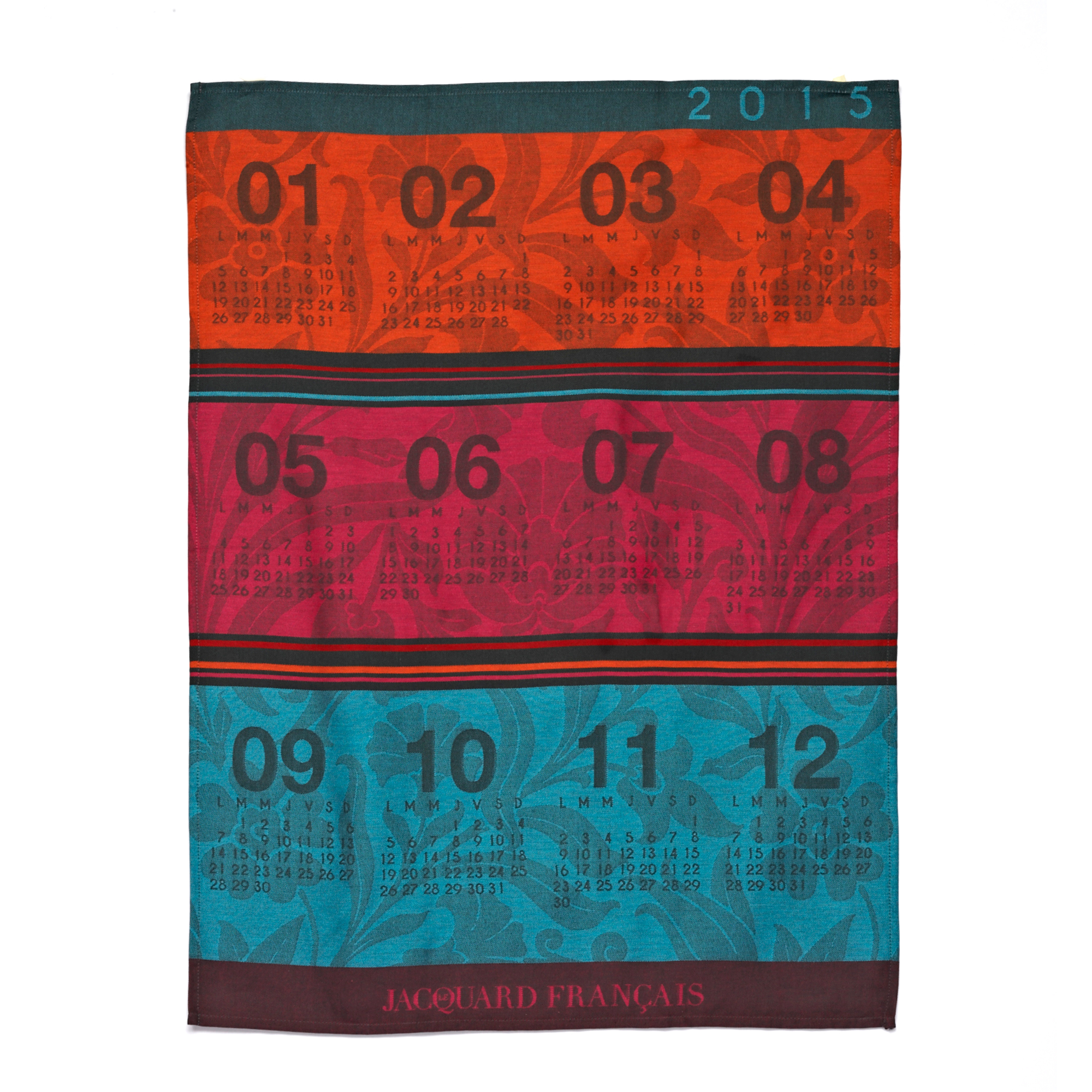 Le Jacquard Francais Calendar Tea Towel Gump's