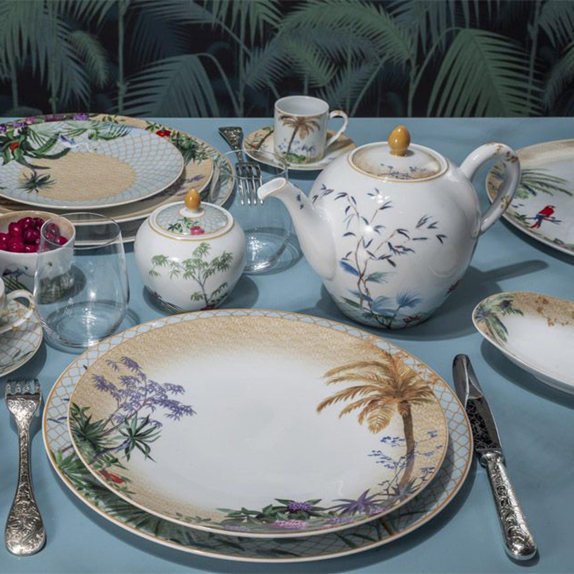 Bernardaud Tropiques Dinnerware, Multicolor Gump's