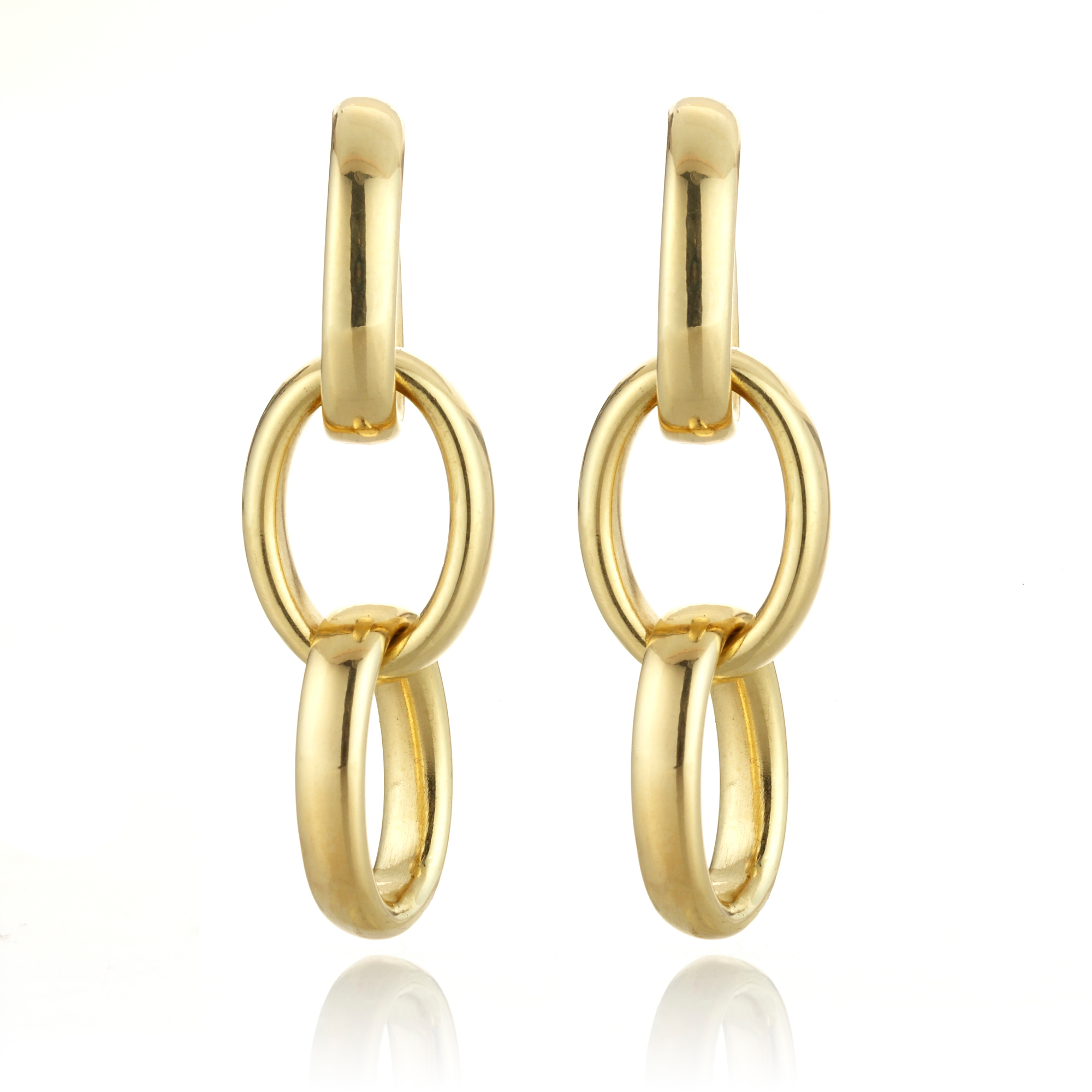 Double Oval Link Drop Earrings Gump's