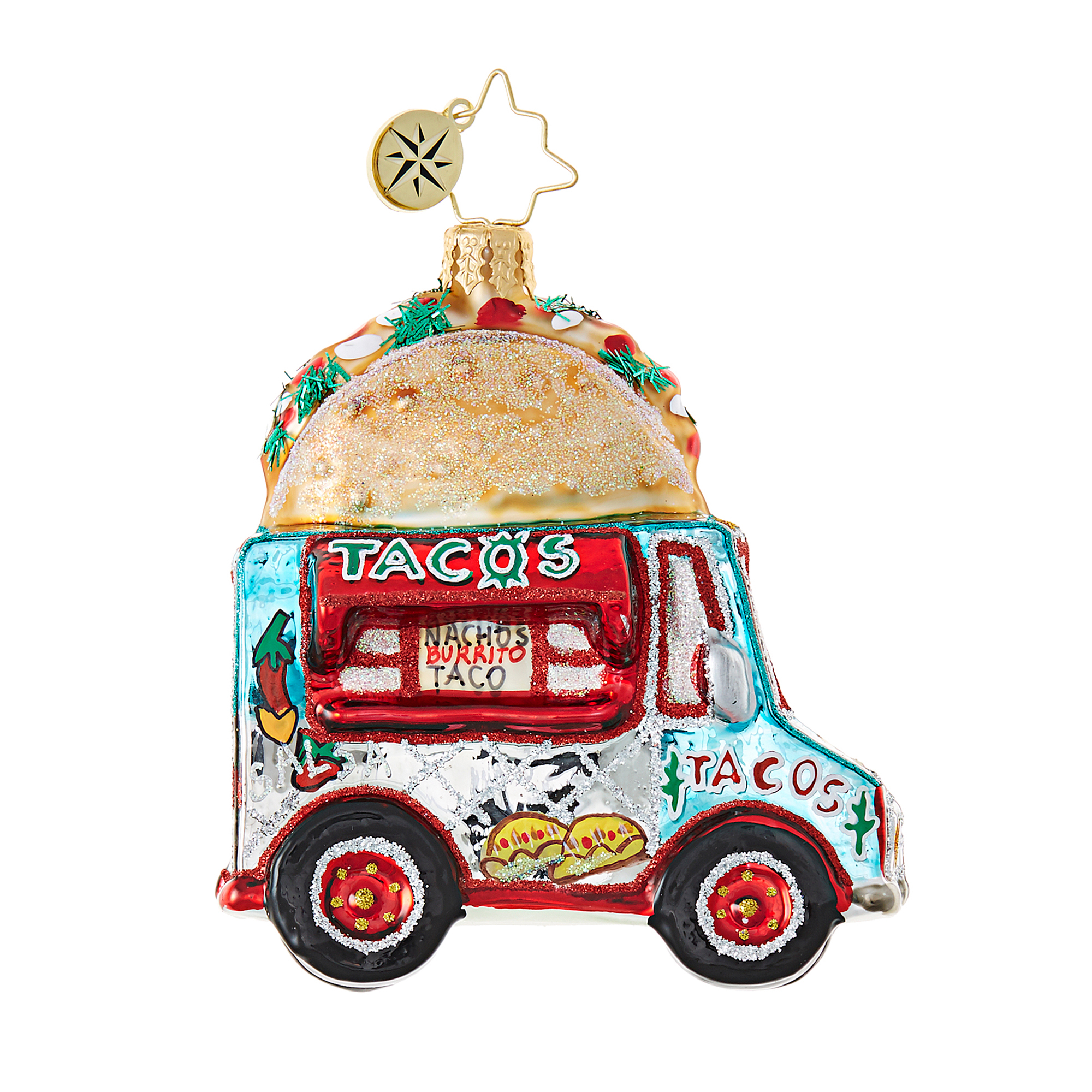 Christopher Radko Taco Truck Christmas Ornament Gump's
