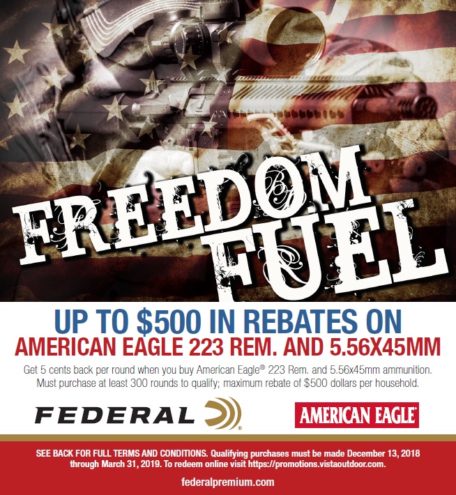 Freedom Fuel Promo Gun Rebates