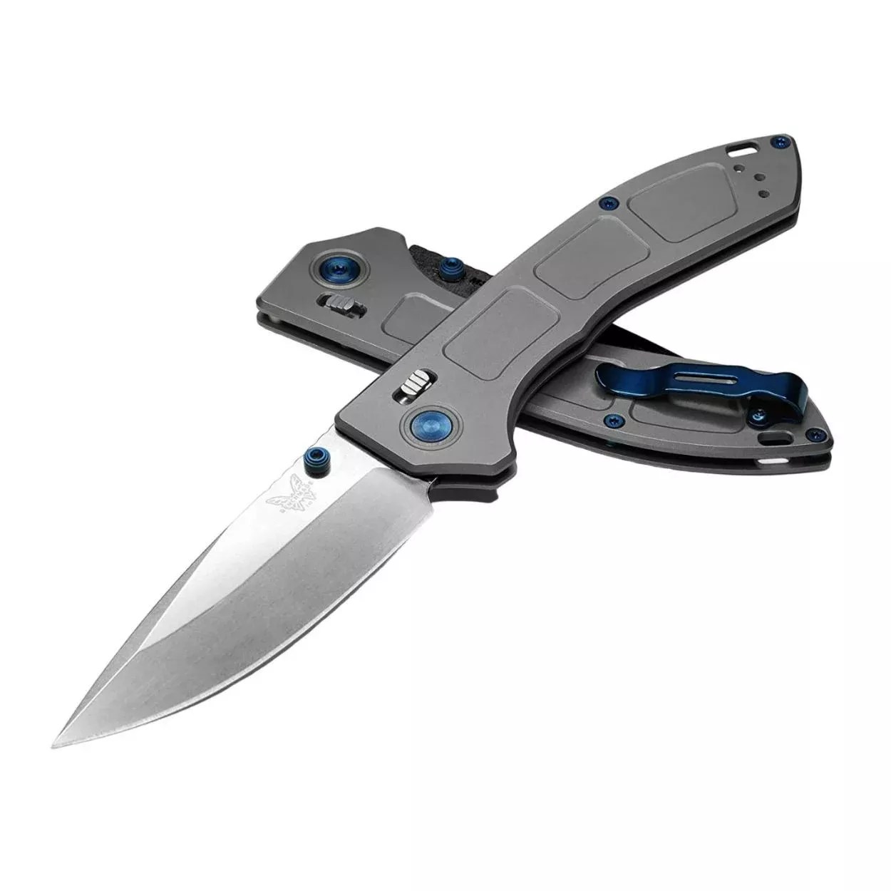 Benchmade 748 Narrows 3.43Inch M390 Stainless Steel Blade 6Al4V