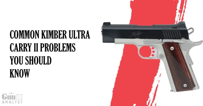 Ultra kimber carry ii good gun test counted performance always looks can