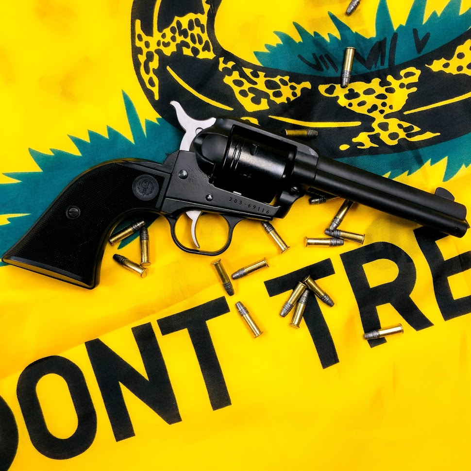 Ruger Wrangler .22LR Black Cerakote GUNTALK [10 Spot] GUNBROS