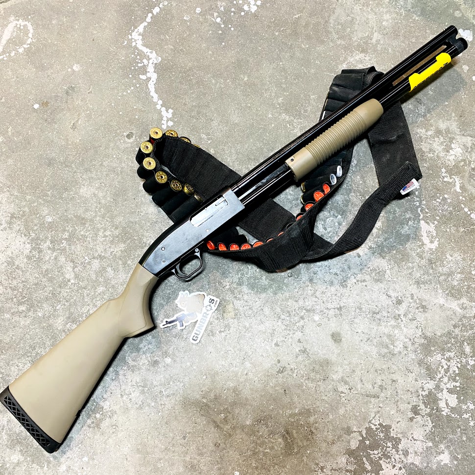 Mossberg Maverick 88 12ga FDE GUNTALK [10 SPOT] GUNBROS