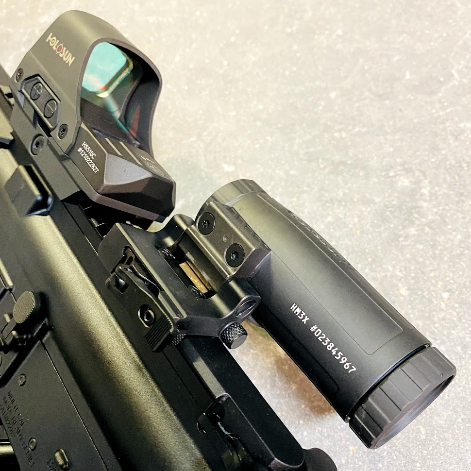 Holosun HS510C Reflex Optic w/ HM3X Flip Up Magnifier GUNTALK [10