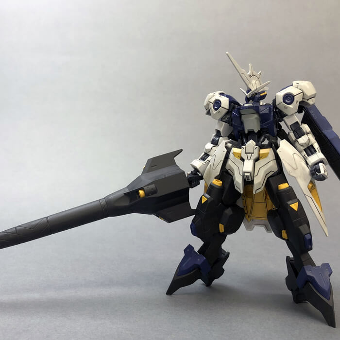 ガンプラ改造】HG 1/144 ガンダムキマリスヴィダール 、素組み、白系