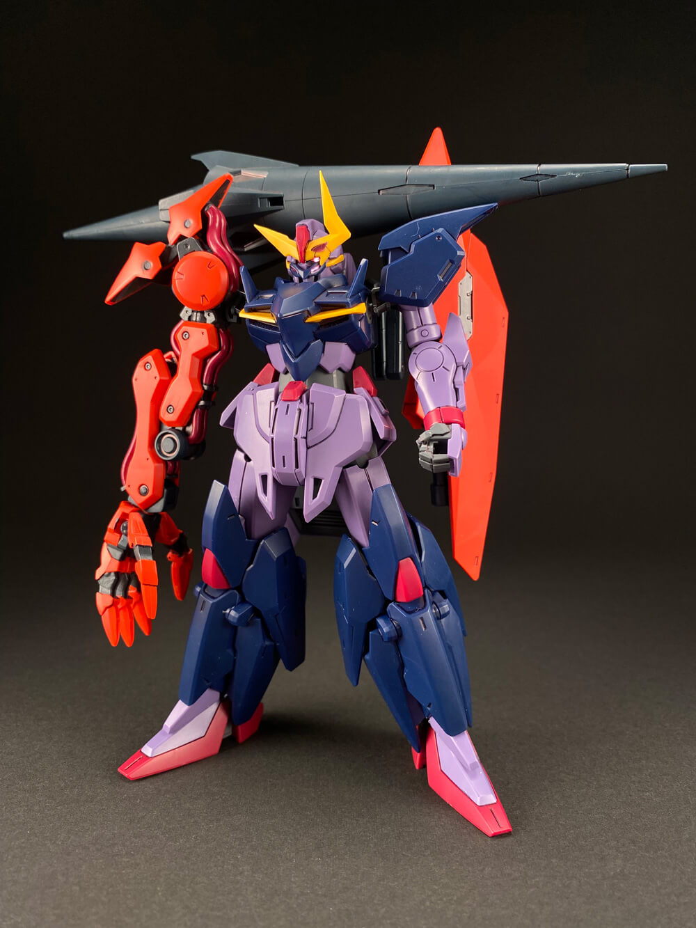 ガンプラ改造】HGBD:R 1/144 ガンダムゼルトザーム、部分塗装で劇中の