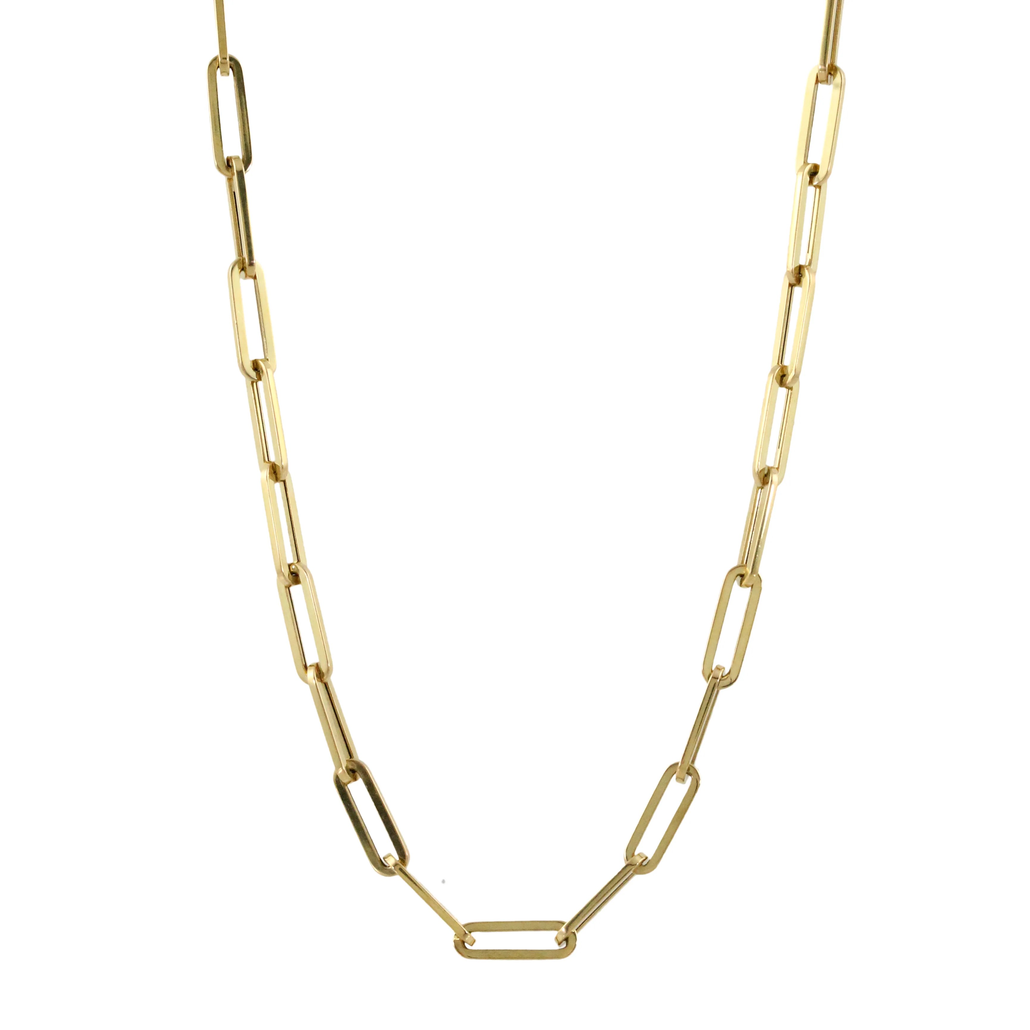 XL Paper Clip 20" Chain Gunderson's Jewelers