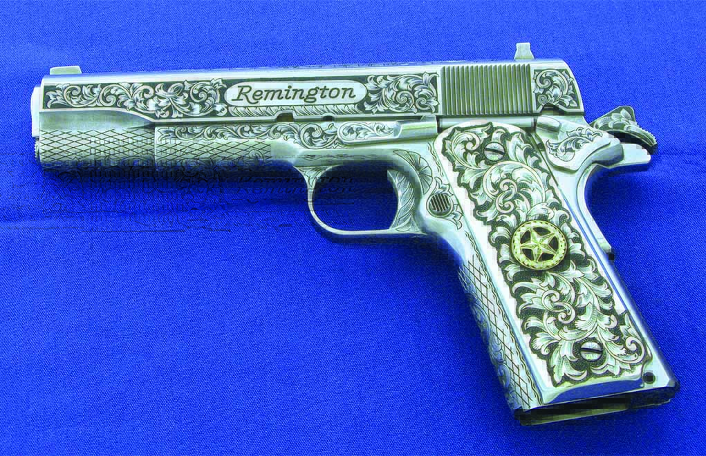 Custom Pistol Engraving
