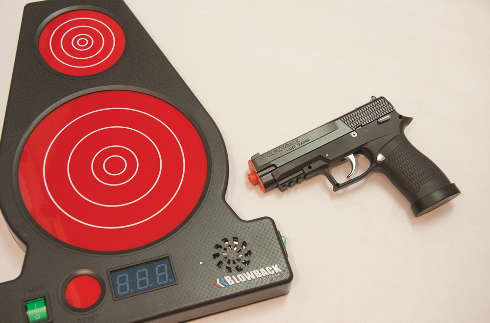 eng Rückzahlung Doppelschicht laser training pistol system Spezialist