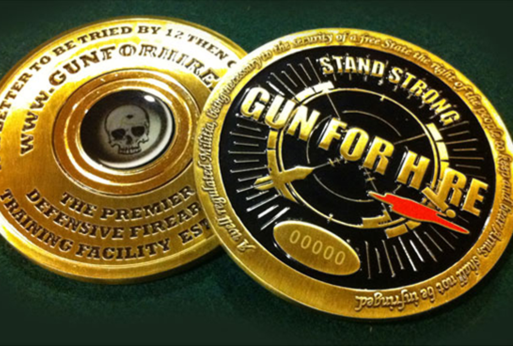 GFH The Challenge Coin Gun For Hire
