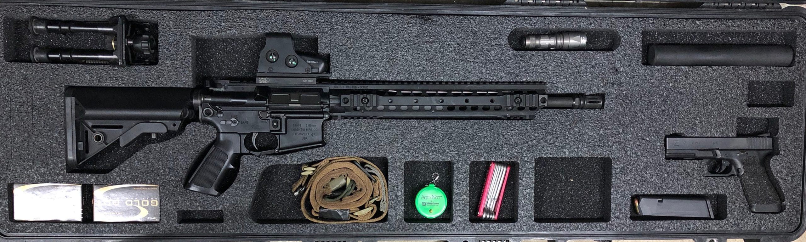 AR15 Pelican 1750 V2 Gunformz Semi Custom Foam Case Kits