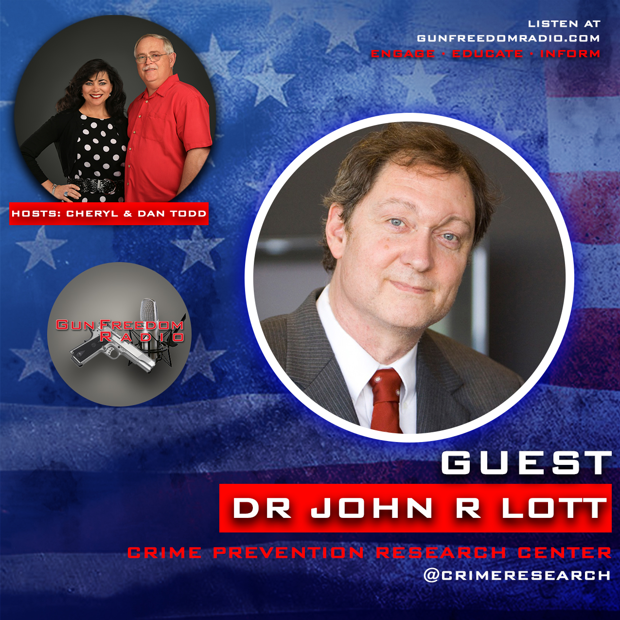 GunFreedomRadio EP416 Arming Our Minds with Dr. John Lott Originally