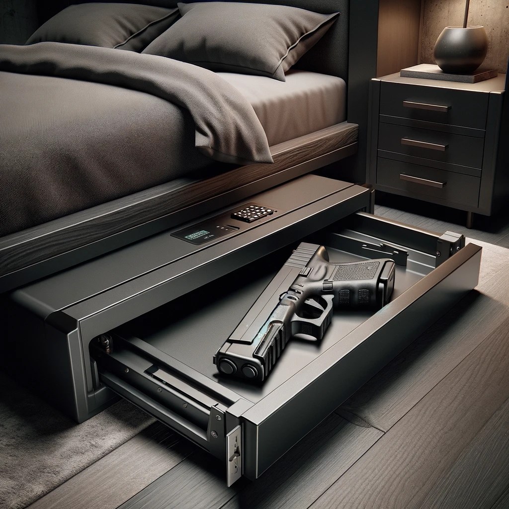 Explore SnapSafe Under Bed Safe Secure & Accessible GunHoo