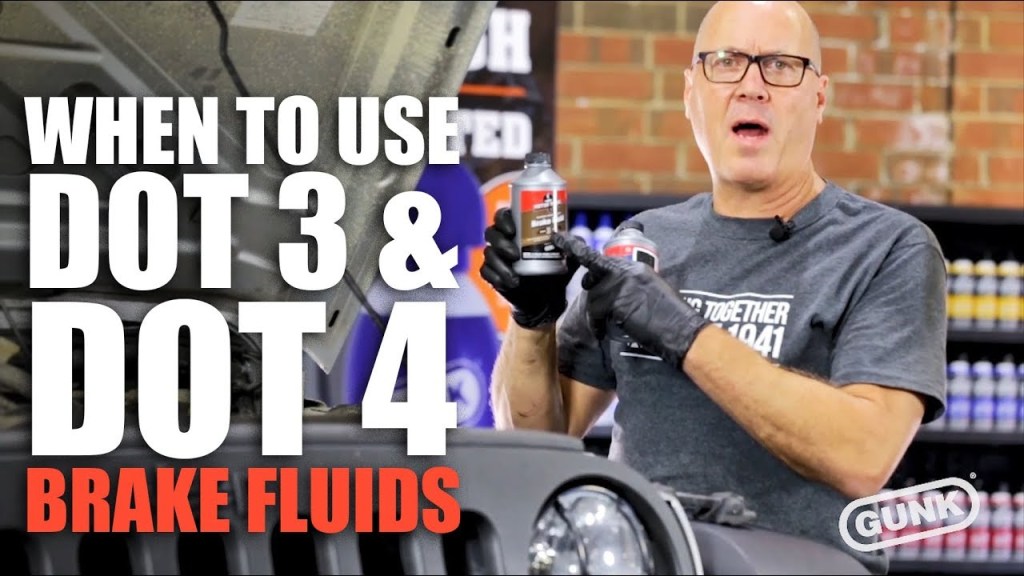 What is the Difference Between DOT 3 & DOT 4 Brake Fluids
