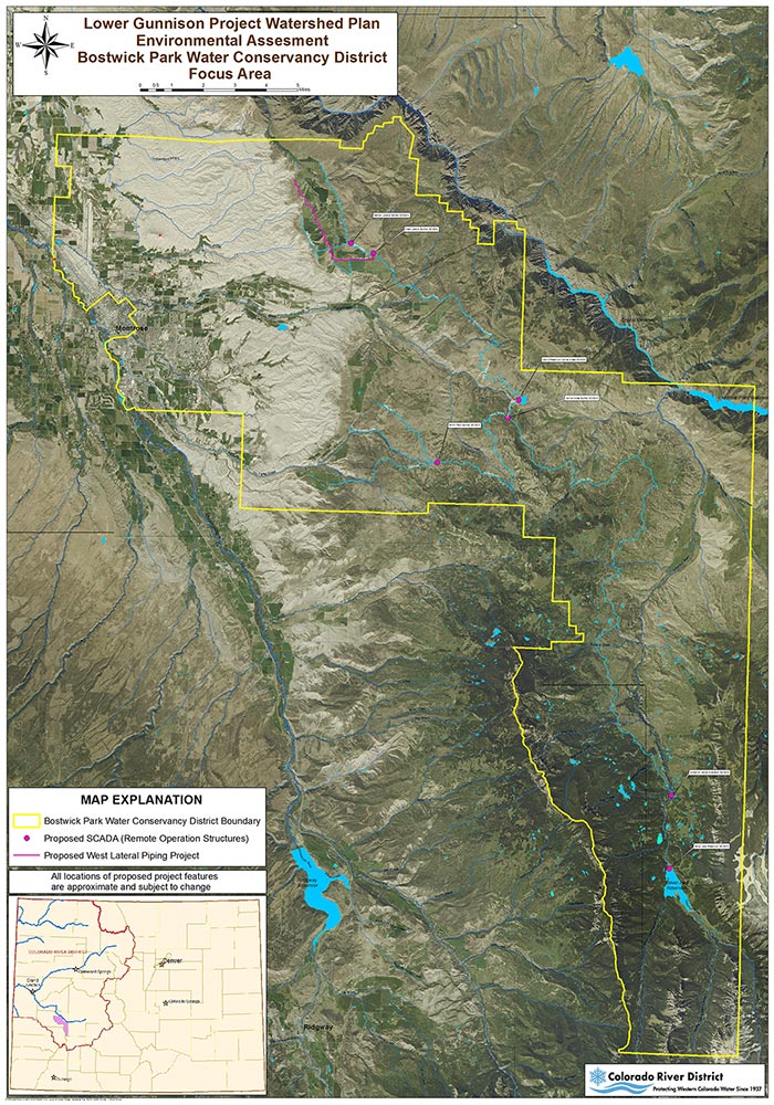 Bostwick Park Water Conservancy District Gunnison River Basin