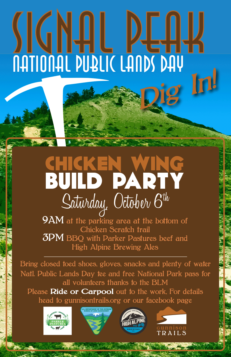 Signal Peak National Public Lands Day Gunnison Trails