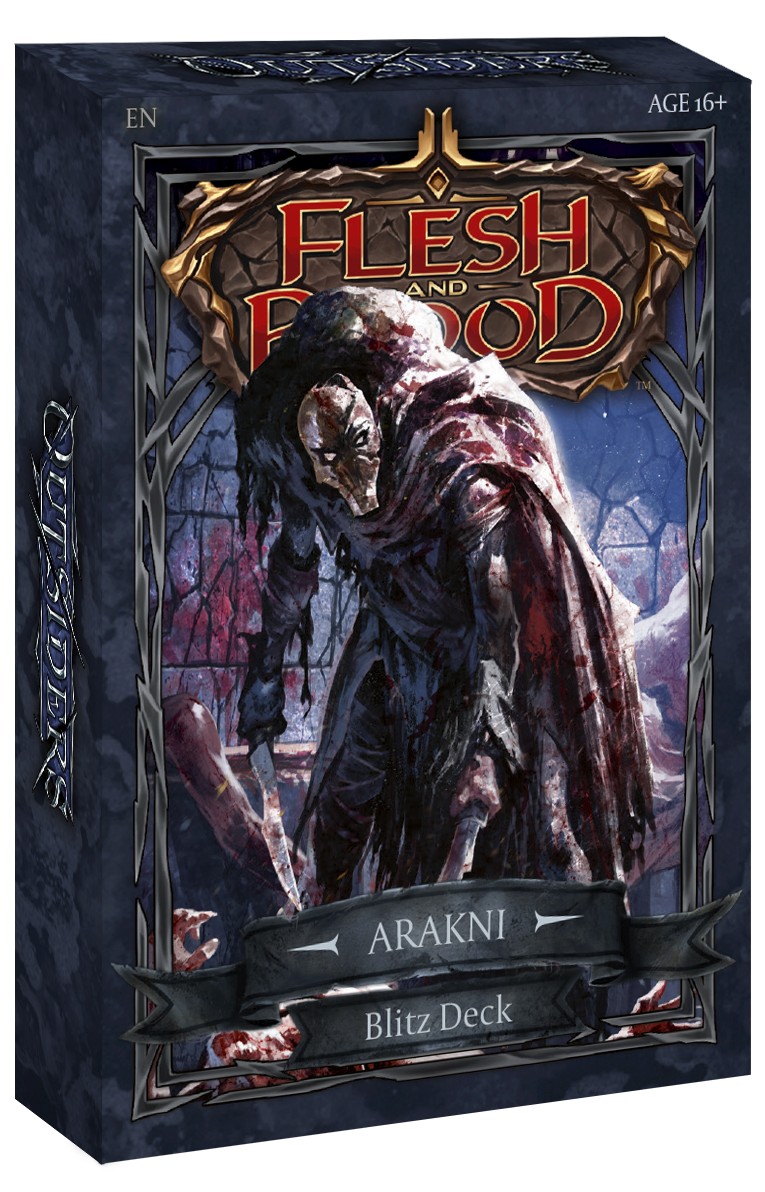 Legend Story Studios Flesh and Blood Outsiders Blitz Deck ARAKNI（フレッシュ
