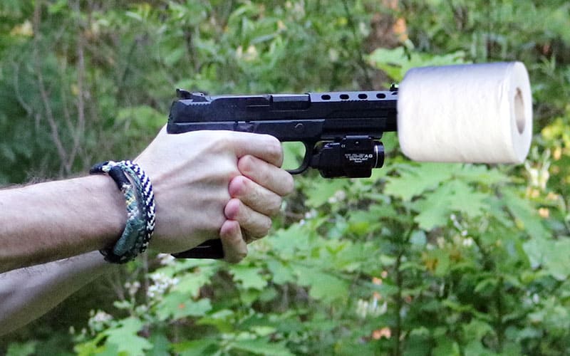 GUNS Magazine Shooting the Sheets Uses For Extra Toilet Paper GUNS