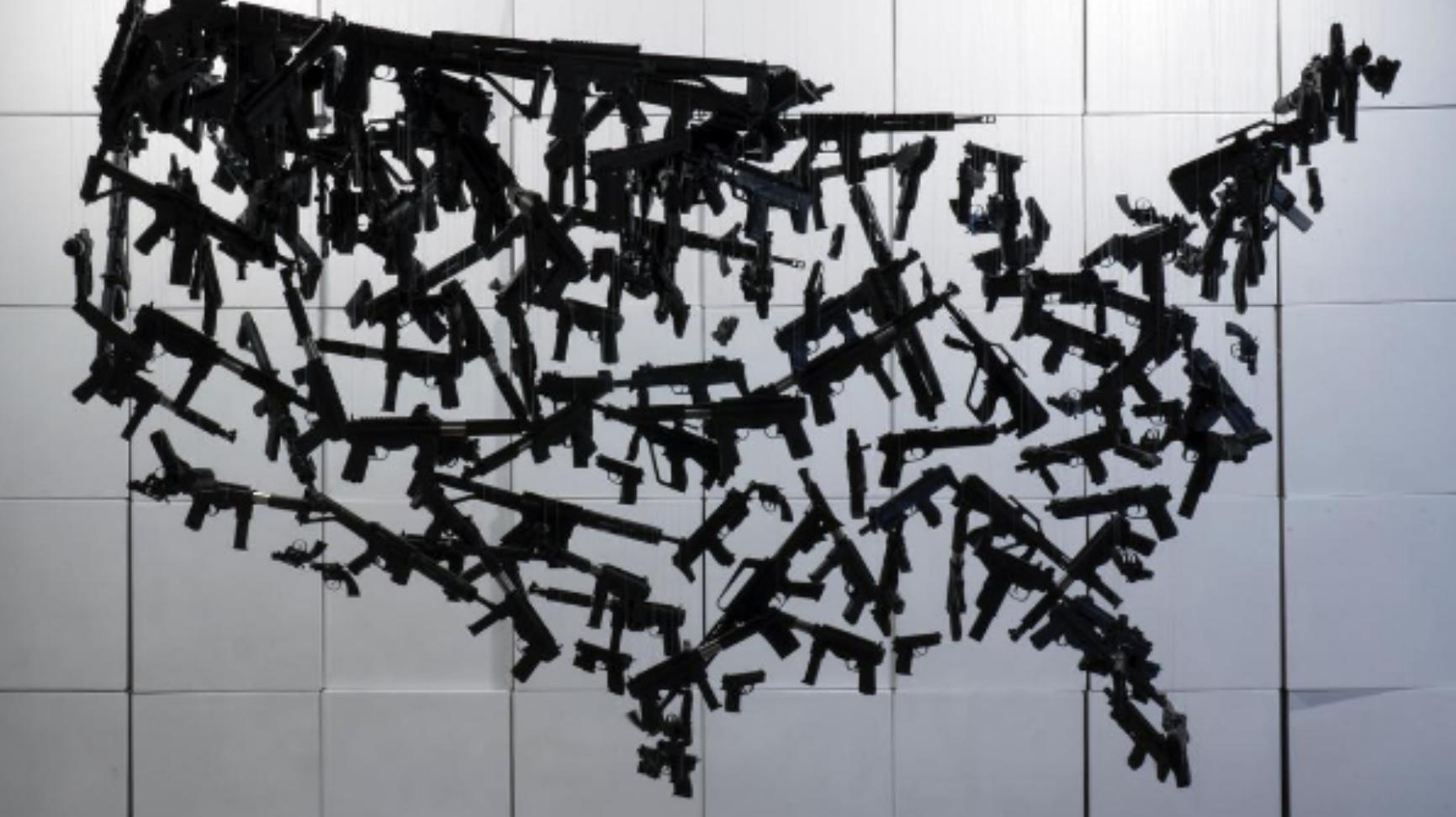 America Is Made of Guns in This Art Project