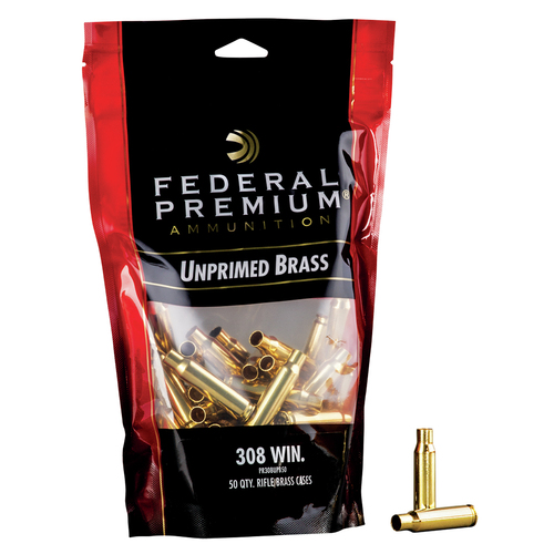 Federal Premium Gold Medal Cartridge Cases 308 Win