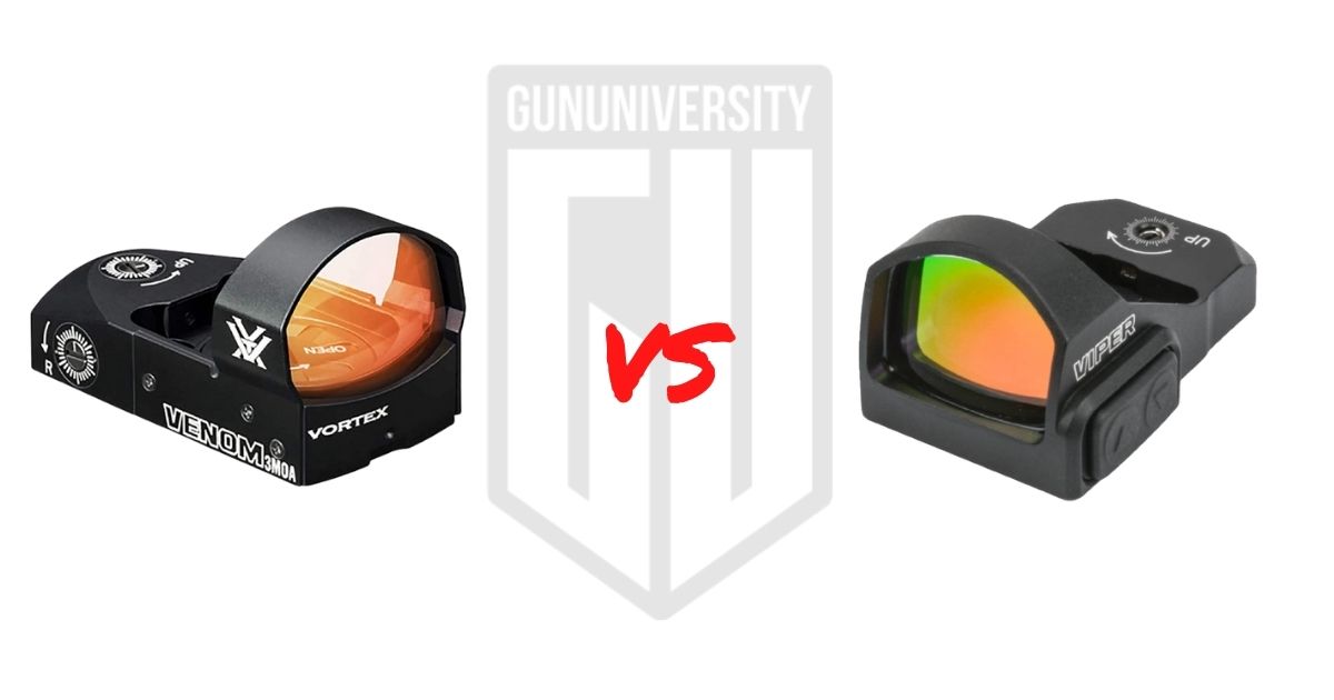 Vortex Viper vs Venom Mini Red Dot Rumble Gun University