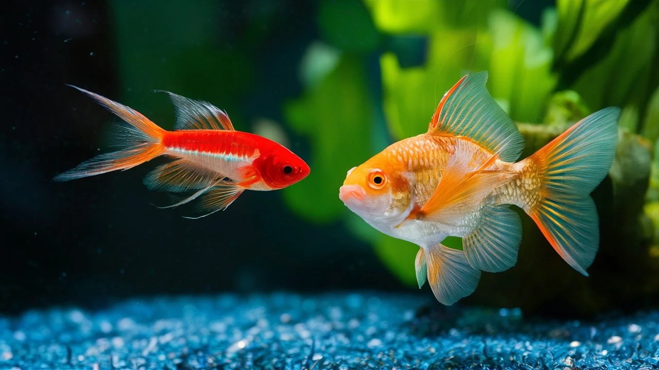 Can guppies live with goldfish? (2024)