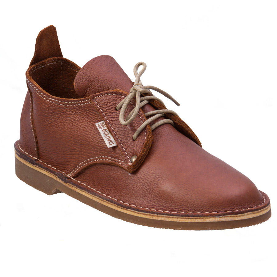 Gurmuki Handmade Leather Vellies Veldskoen Tan Brown