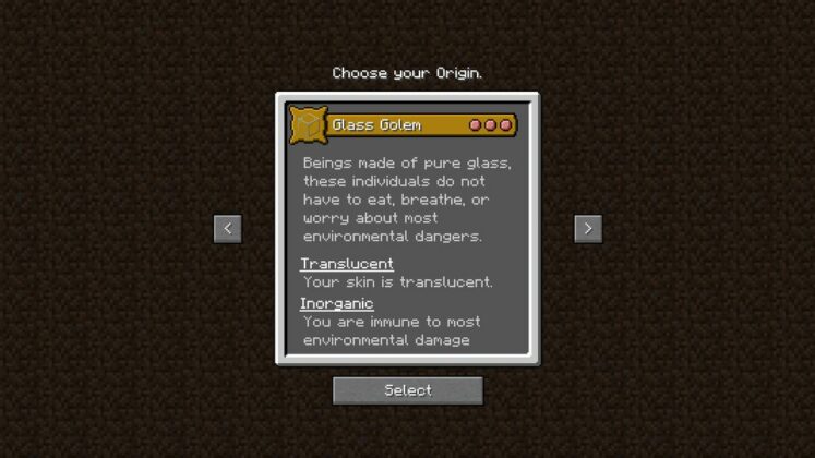 Extra Origins Mod 1.17.1/1.16.5 มอดหลากหลายสายพันธุ์มนุษย์