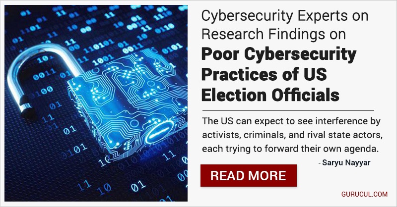 Cybersecurity experts on research findings on poor