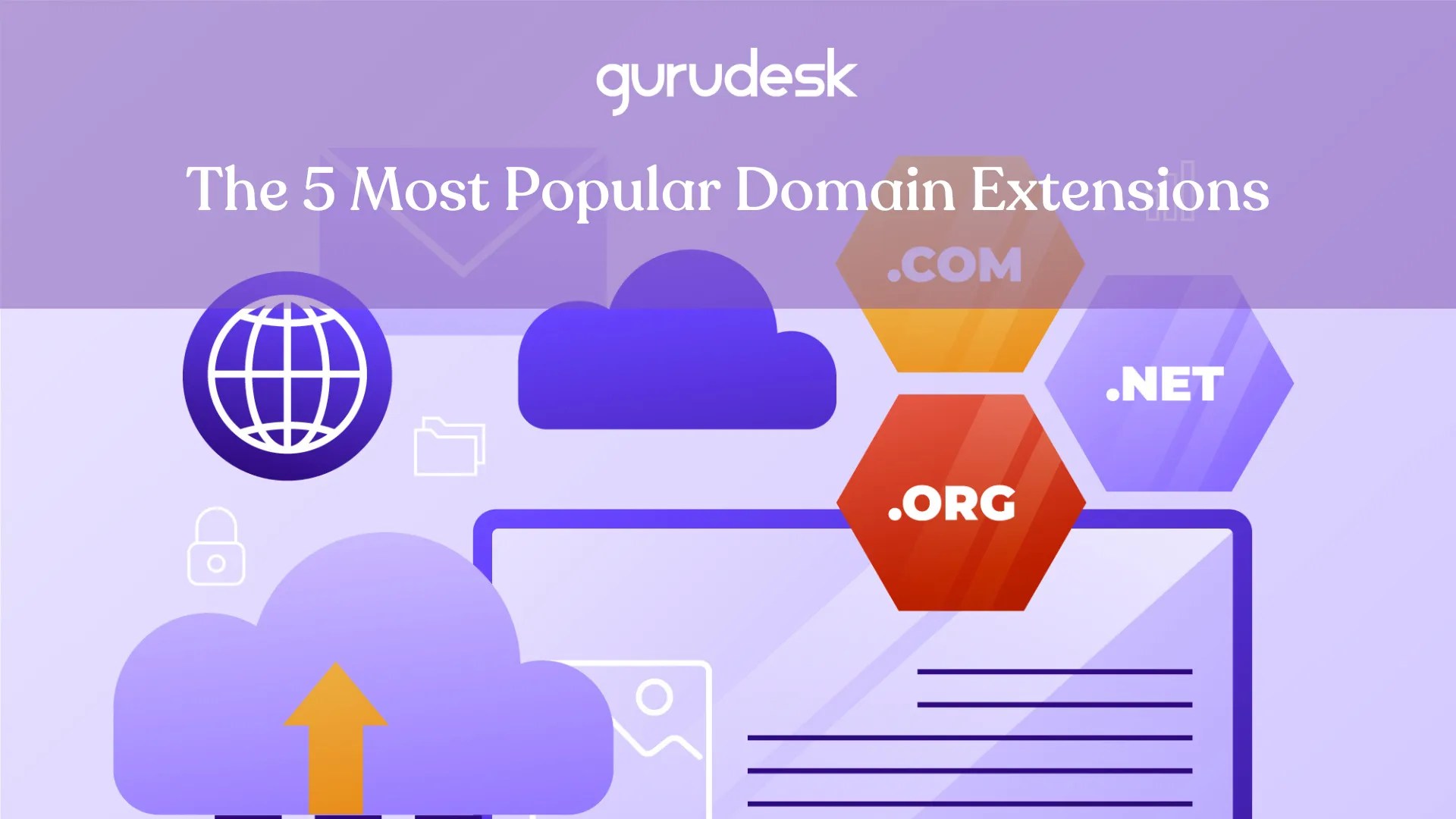 The 5 Most Popular Domain Extensions to Choose From