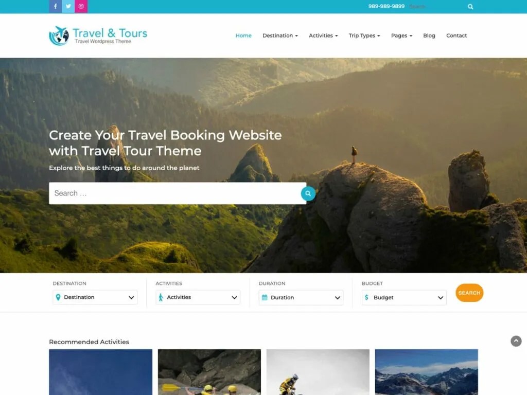 The 5 Best WordPress Themes for Travel Agencies