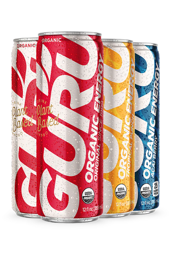 Energy Drinks & Waters GURU ENERGY