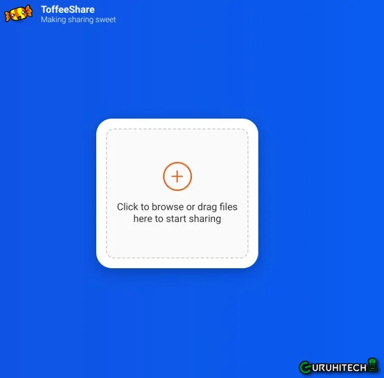 ToffeeShare condivisione rapida e sicura di file P2P • GuruHiTech
