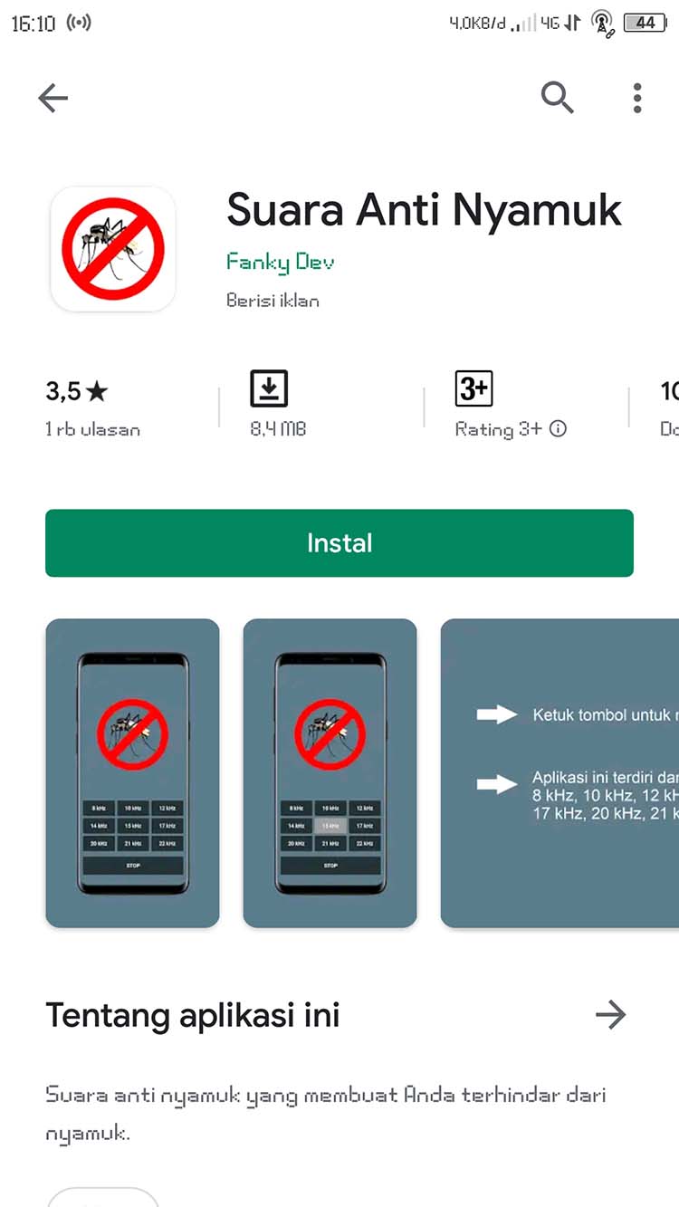 √ 5 Rekomendasi Aplikasi Pengusir Nyamuk Terbaik dan Ampuh