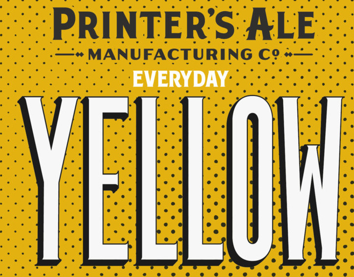 Printers Ale Manufacturing Everyday Yellow Pilsner Beer Review