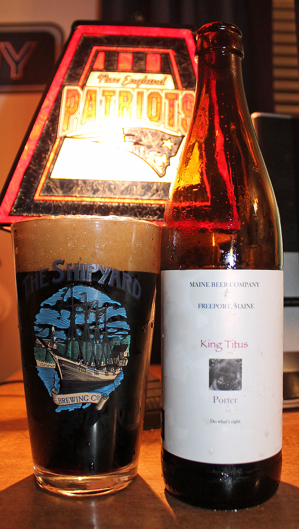 Maine King Titus Porter Beer Review