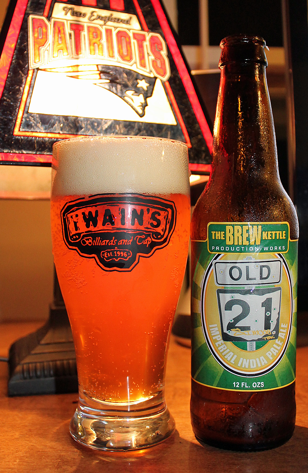 The Brew Kettle Old 21 Imperial IPA Beer Review