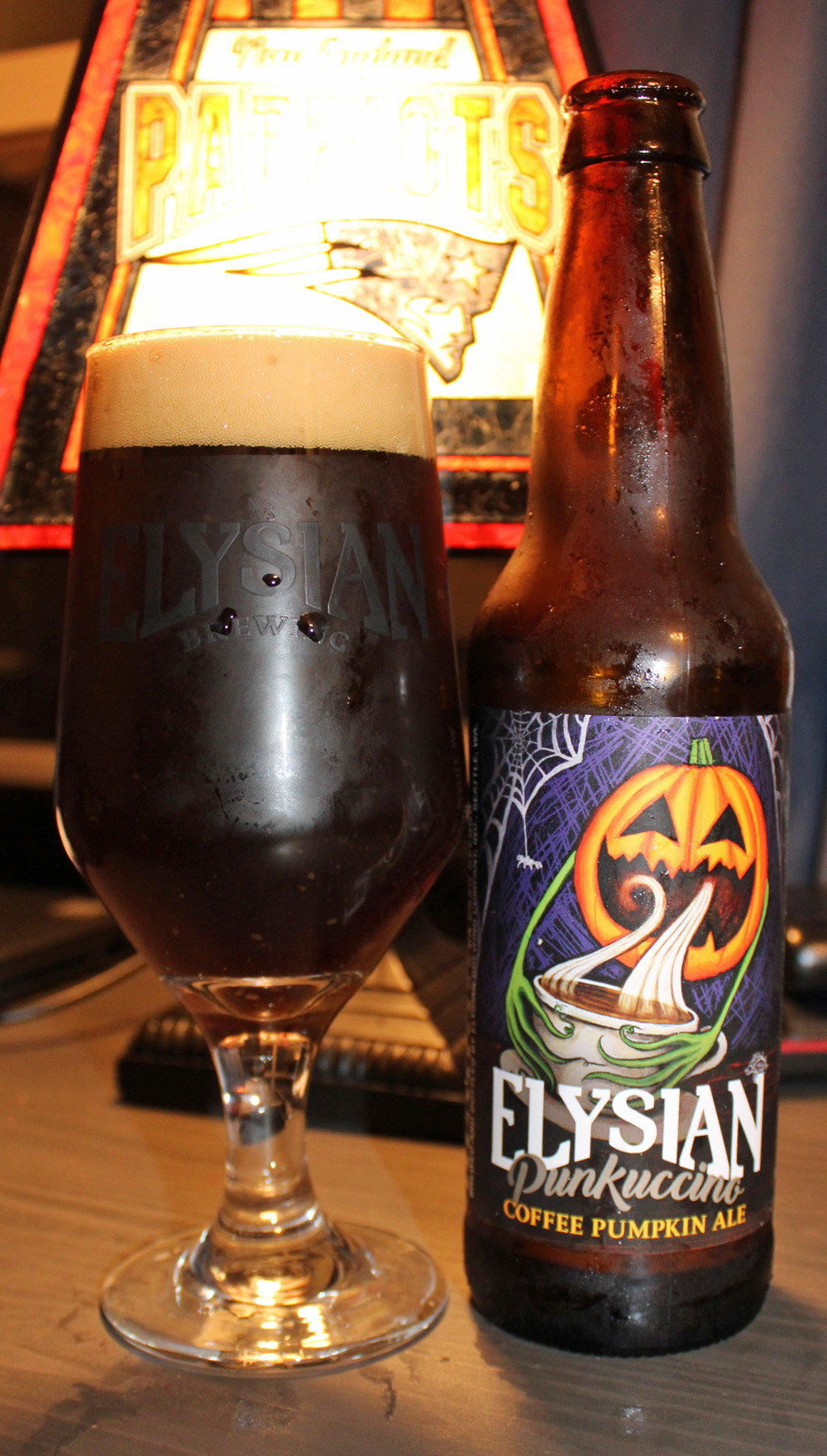Elysian Punkuccino Coffee Pumpkin Ale Beer Review